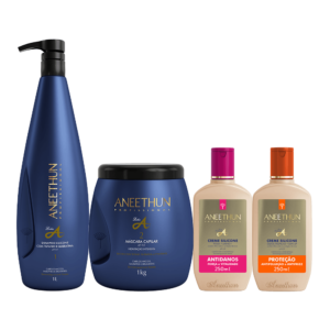 Kit Linha A  (1L/Kg) + Silicone Antidanos e Proteção 250mL