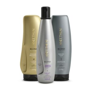 Kit Neutralização de Reflexos Alaranjados Blond System